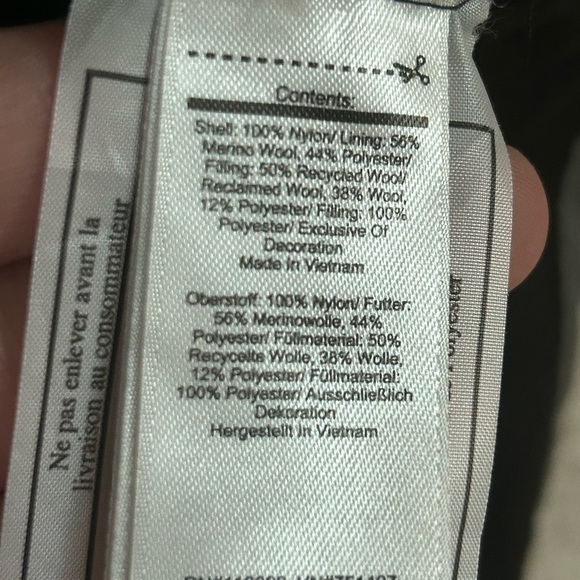 Smartwool Smartloft X-60 Yellow Gray Jacket. Outdoor Hiking Gorpcore Wool Large - Picture 11 of 12